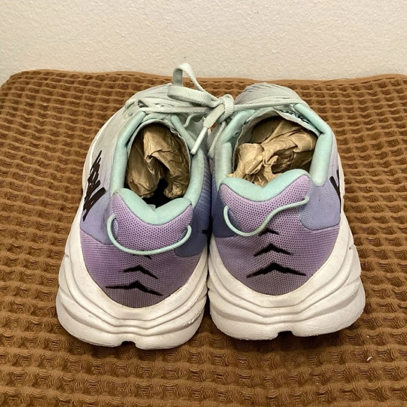 Hoka One One Rincon 3 Blue Light Running Tennis Shoes Sneakers Women Size 8 B - Picture 4 of 6